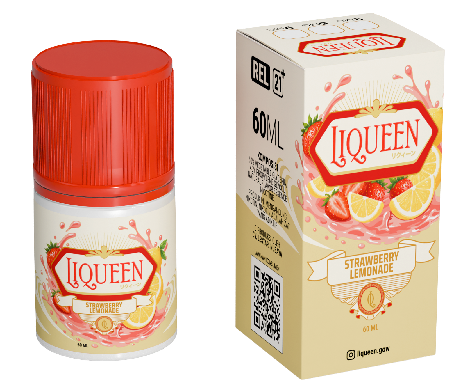 Liqueen Strawberry Lemonade